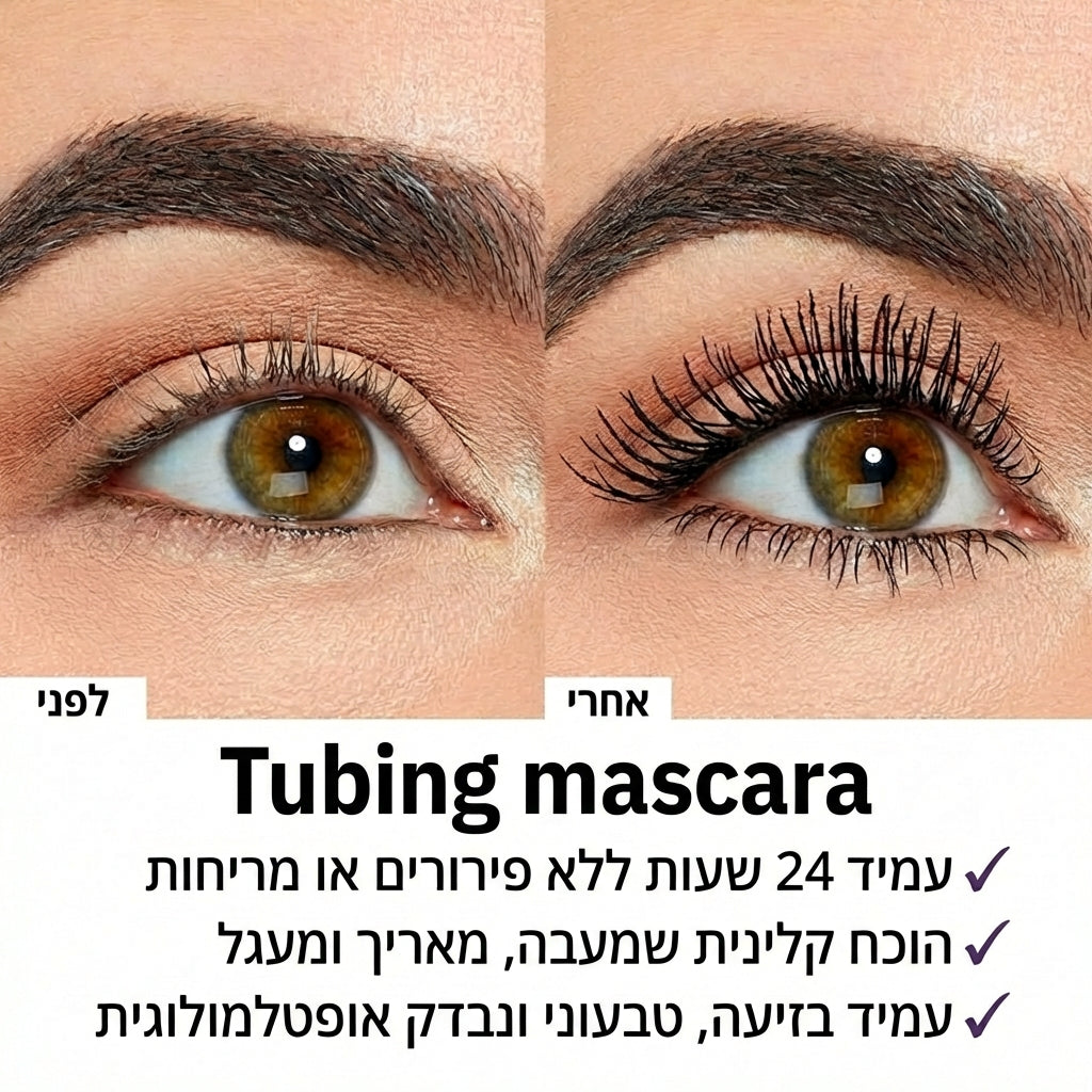 פריימר ומסקרה להארכת ריסים