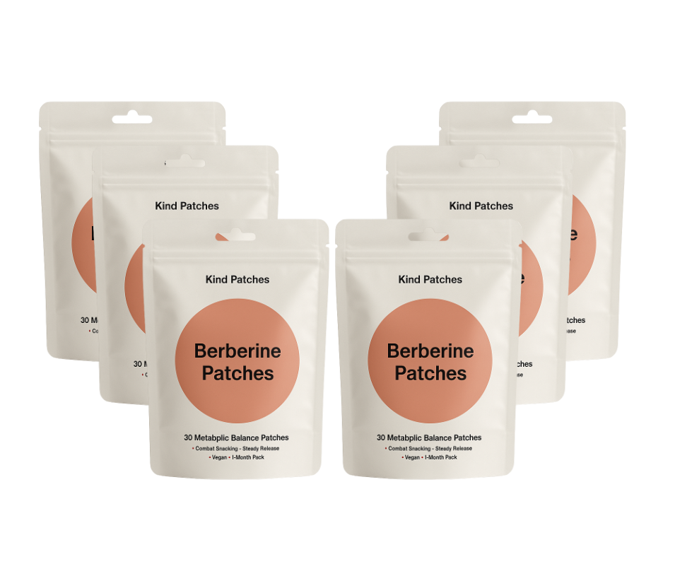 Berberine Patches איזון טבעי לחשקים ולירידה במשקל BUNDLE