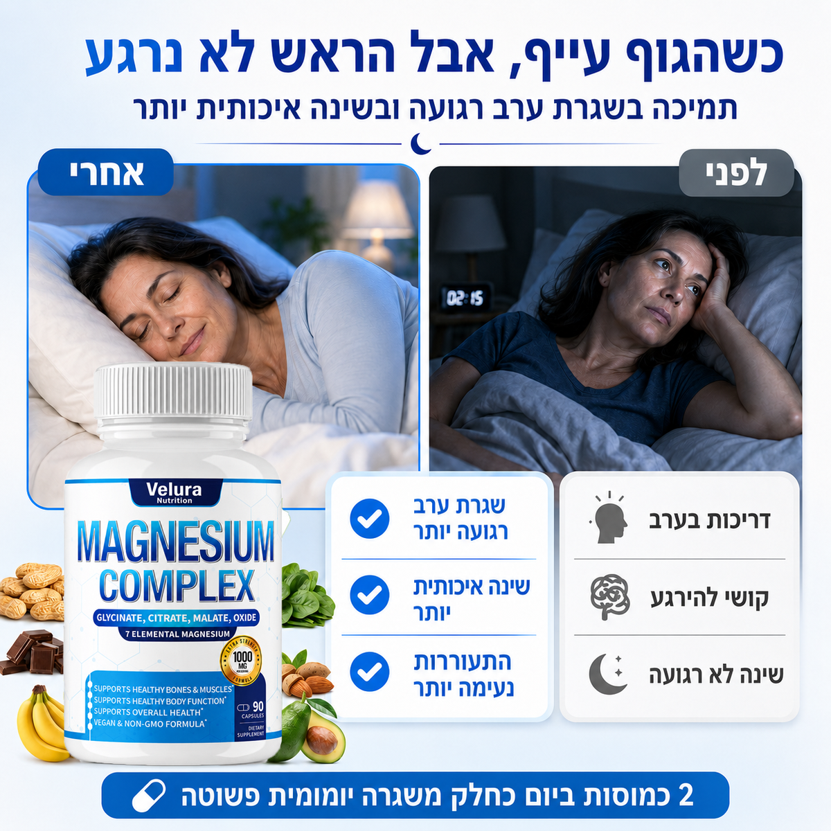 מגנזיום גליצינאט קומפלקס